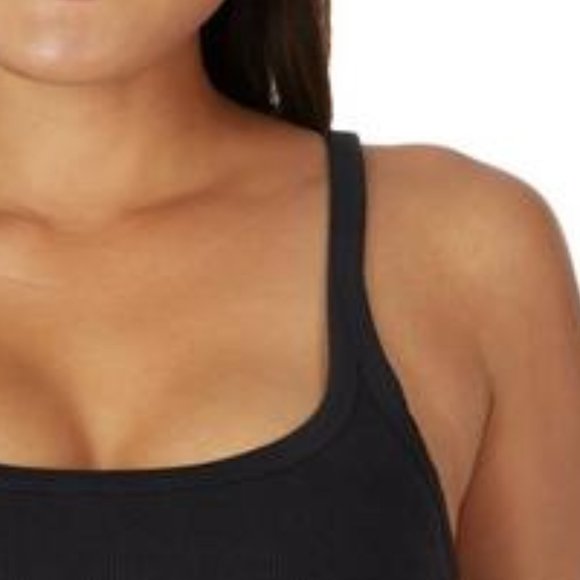 FP Movement by Free People  Active Ribbed Crop Top Tank Black XS 🆕NWT! - Picture 2 of 8